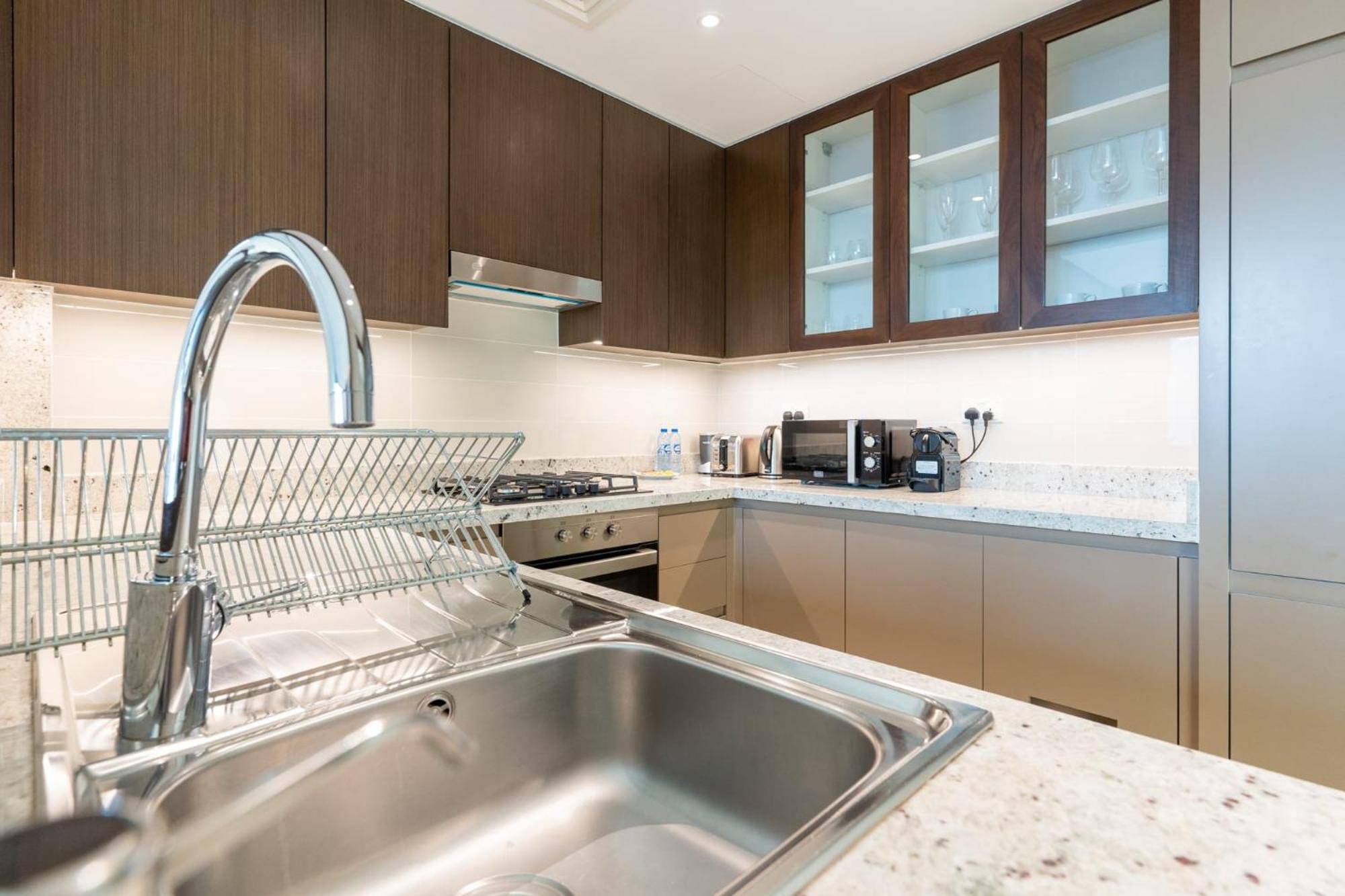 Downtown 1 Bed With City Views Dubái Exterior foto